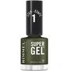 Image de Rimmel London - SUPERGEL Vernis à ongles 12 ml Marron female