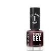 Image de Rimmel London - SUPERGEL Vernis à ongles 12 ml Noir female