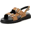 Image de Neosummer, Sandales Femme, Camel, 37