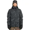 Image de Quiksilver Homme Mission Printed Jk Jacket, Nature Zoom Dark Shadow, M EU