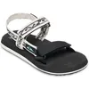 Image de Quiksilver Sandales Monkey Caged pour homme, noir/blanc, 43 EU, Noir/blanc, 43 EU