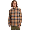 Image de Quiksilver Pull Motherfly Plaid LS Shirt Homme Marron S