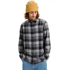 Image de Quiksilver Pull Motherfly Plaid LS Shirt Homme Noir L