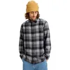 Image de Quiksilver Pull Motherfly Plaid LS Shirt Homme Noir XS