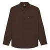 Image de Quiksilver Pull Motherfly Solid LS Shirt Homme Marron M