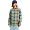 Image de Quiksilver Pull Motherfly Plaid LS Shirt Homme Beige S