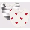 Image de Lot bavoirs en coton