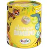 Image de Aladine - Tampons Enfants Animaux de la Savane - Stampo Bambino - Kit 8 Tampons - Bois Durable Label FSC + Encreur Noir - Loisirs Créatifs dès 3 ans