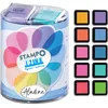 Image de Aladine - Stampo Izink Pigment Pastel - Kit de 10 Encreurs Couleur - Set Encreurs pour Tampons Scrap, DIY, Loisirs Créatifs - Couleurs Pastels