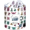 Image de Aladine - Stampo Scrap Arabesque - Kit de Tampons pour Carterie Créative - Scrap, DIY, loisirs créatifs - Set de tampons à emporter partout + Encreur Noir Inclus - Thème Arabesques