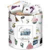 Image de Aladine - 35 Tampons Anniversaire avec Encreur Noir - pour Personnaliser Cartes & Invitations d'anniversaire, Paquest Cadeau, Loisirs Créatifs - Encreur Noir Inclus - Gâteau Chiffre Numéro - 03745