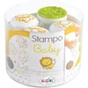 Image de Aladine - 4 Tampons Animaux de la Savane avec Encreur, Stampo Baby, Activité Manuelle Enfant 2 Ans Bébé, Encre Lavable, Faciles à Manipuler, Cadeau Loisir Créatif, Dès 18 Mois, 3803