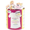 Image de Aladine - Stampo Textile Alphabet Sketch - Kit de 38 Tampons pour Tissu - Encreur Inclus - Fixation au Fer à Repasser - Lavable en Machine - Motifs Lettres et Chiffres