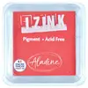 Image de Aladine - Encreur Izink Pigment Red - Grand Encreur à Séchage Lent - Scrapbooking, Embossing et Carterie Créative - Taille L - 8 x 8 cm - Couleur Rouge