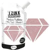Image de Aladine - Izink Diamond Rose Poudré 80 ml - Peinture Pailletée - Pour Tout Support : Papier, Tissu, Béton, Métal, Bois - DIY et Loisirs Créatifs - Rose Brillant - 80828