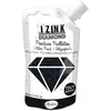 Image de Aladine - Izink Diamond Noir 80 ml - Peinture Pailletée - Pour Tout Support : Papier, Tissu, Béton, Métal, Bois - DIY et Loisirs Créatifs - Déco Brillante - Noir Métallique - 80846
