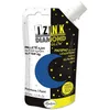 Image de Aladine - Izink Diamond Glow - Peinture Pailletée le Jour, Phosphorescente la Nuit - Ultra Couvrante, Tout Support - DIY et Loisirs Créatifs - Gourde Souple 60 ml - Bleu 82095