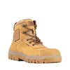Image de More Than Safety Chaussure de Sécurité Brodequin Construction BTP avec Semelle Isolante, Doublure ARTICO, PU à Mémoire de Forme, Stable et Durable, Renfort de Talon, Pointure 42 EU, 6552301-42