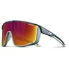 Image de Julbo Lunettes de soleil - FURY Adulte - A partir de 12 ans - Bleu Foncé / Vert - Catégorie 3