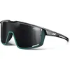 Image de Julbo Lunettes de soleil - FURY Adulte (visage moyen) - Noir Translucide Brillant/Vert Mat - Photochromique 0 <> 3