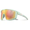 Image de Julbo Lunettes de soleil - FURY Adulte - A partir de 12 ans - Mint/Gris Clair/Rose - Photochromique 1 <> 3