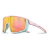 Image de Julbo Lunettes de soleil - FURY Adulte - A partir de 12 ans - Rose Pastel/Bleu Clair - Catégorie 3