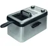 Image de Brandt - Friteuse - FRI3200 - Capacité de la cuve 3,2L - 1KG frites - Minuteur - Panier cuve et couvercles amovibles - Hublot de contrôle - Thermostat réglable - 2200W - Inox