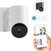Image de somfy 1875325 - Outdoor Camera 2 Blanche, Caméras avec détection de Mouvement Intelligente, Sirène intégrée de 110 DB, Branchement Possible sur Un luminaire existant, Images Full HD 1080p