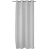 Image de ED ENJOY HOME Rideau Obscurcissant avec  illets argentés, Blanc Glacial (Gris Clair), 140x240cm, 100% Polyester, Tissu Certifié Oeko-TEX, Collection Réglisse