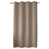Image de ED ENJOY HOME Rideau Occultant avec  illets argentés, Panneau Rideau Court, Beige Naturel, 140x180cm, 100% Polyester, Tissu Certifié Oeko-TEX, Collection Réglisse