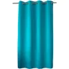 Image de ED ENJOY HOME Rideau Obscurcissant avec  illets argentés, Bleu Turquoise, 140x180cm, 100% Polyester, Tissu Certifié Oeko-TEX, Collection Réglisse