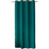 Image de ED ENJOY HOME Rideau Décoratif à  illets argentés, 140x240 cm, Vert Emeraude, 100% Polyester, Satiné, Collection Basic