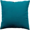Image de Enjoy Home, Coussin Déhoussable, Dimension 60x60 cm, Bleu Canard, Coton certifié Oeko Tex, Lavable en Machine, Fermeture éclair, Idéal pour Apporter de la Couleur à Vos canapés, Collection Panama