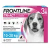 Image de FRONTLINE Tri-Act Chien - Anti Puces, Tiques, Moustiques, Phlébotomes & Mouches - Traitement Radical En 6h - Pour Chien Moyen De 10 à 20 kg - Fabriqué En France - 3 Pipettes Application Spot On