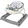 Image de Babymoov - Trotteur Pousseur bébé 2-en-1 évolutif - Pliable - Tablette de Jeux & Boîte à Musique - Hauteur Réglable - Dès 9 mois - Zinc
