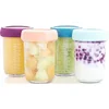 Image de Babymoov Bowls Glass bol à couvercle Glass 4x220 ml