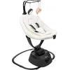 Image de Babymoov Balancelle éléctrique bébé Swoon Evolution Curl White - 8 balancements - 5 vitesses - Assise rotative 360° - Réducteur nouveau-né - Arche de jeux - 12 Berçeuses