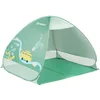 Image de Badabulle Tente Anti-UV Bébé, Grande Tente de Plage, Haute Protection Solaire FPS 50+, Système Pop-Up, Vert