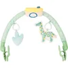 Image de Badabulle Arche d'activités Universelle, 3 jouets sensoriels, Arche de Voyage pour poussette, landau, nacelle, transat, Facile à positionner avec Clips rotatifs à 360°