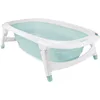 Image de Badabulle Baignoire Bébé Pliable - Ultra Compacte - 35L - Pieds Antidérapants - Bouchon de Vidange & Témoin de Température - Poignée pour Transport et Séchage