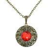 Image de Chaks - Collier vampire avec pendentif, bijoux gothiques en métal