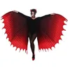 Image de Chaks - Ailes de diable rouges, ailes de démon pour adultes, accessoires de costume pour Halloween, carnaval et fêtes fantastiques