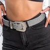 Image de Chaks - Ceinture pour femme en similicuir, strass, paillettes Western Cowgirl, bling, ceinture pour jeans à la taille