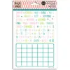 Image de Toga by DRAEGER Paris - 2 Planches pochoirs Mois pour Organiser Votre Bullet Journal - Dimensions 15 x 21 cm - Accessoire DIY