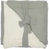 Image de Couverture peluche en double gaze & microfibre Vert de gris