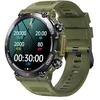 Image de EKO ! Montre Connectée Appel Bluetooth, Smartwatch, Montre Sport, Podomètre, écran 1,39" HD, Moniteur Sommeil Cardiofréquencemètre Tension Artérielle SpO2 (Kaki)