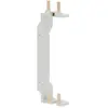 Image de Peigne vertical pour interrupteurs différentiels 2 rangées entraxe 125 mm
