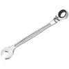 Image de FACOM - Clé Mixte à Cliquet Métrique 17mm - 467B.17 - Système Ultra-Grip Antidérapant - Mécanisme à Cliquet Compact Réversible par Levier -  il et Fourche Inclinés à 15° - Chrome Satiné