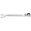 Image de FACOM - Clé Mixte à Cliquet Métrique 24mm - 467B.24 - Système Ultra-Grip Antidérapant - Mécanisme à Cliquet Compact Réversible par Levier -  il et Fourche Inclinés à 15° - Chrome Satiné