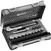 Image de Facom Coffret douilles 1/2 12 pans métriques - 15 pièces S.151-1P12 Fac